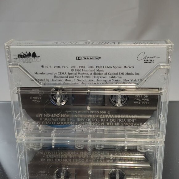 The Very Best of Anne Muray Cassette Tape 1990 - Picture 2 of 3